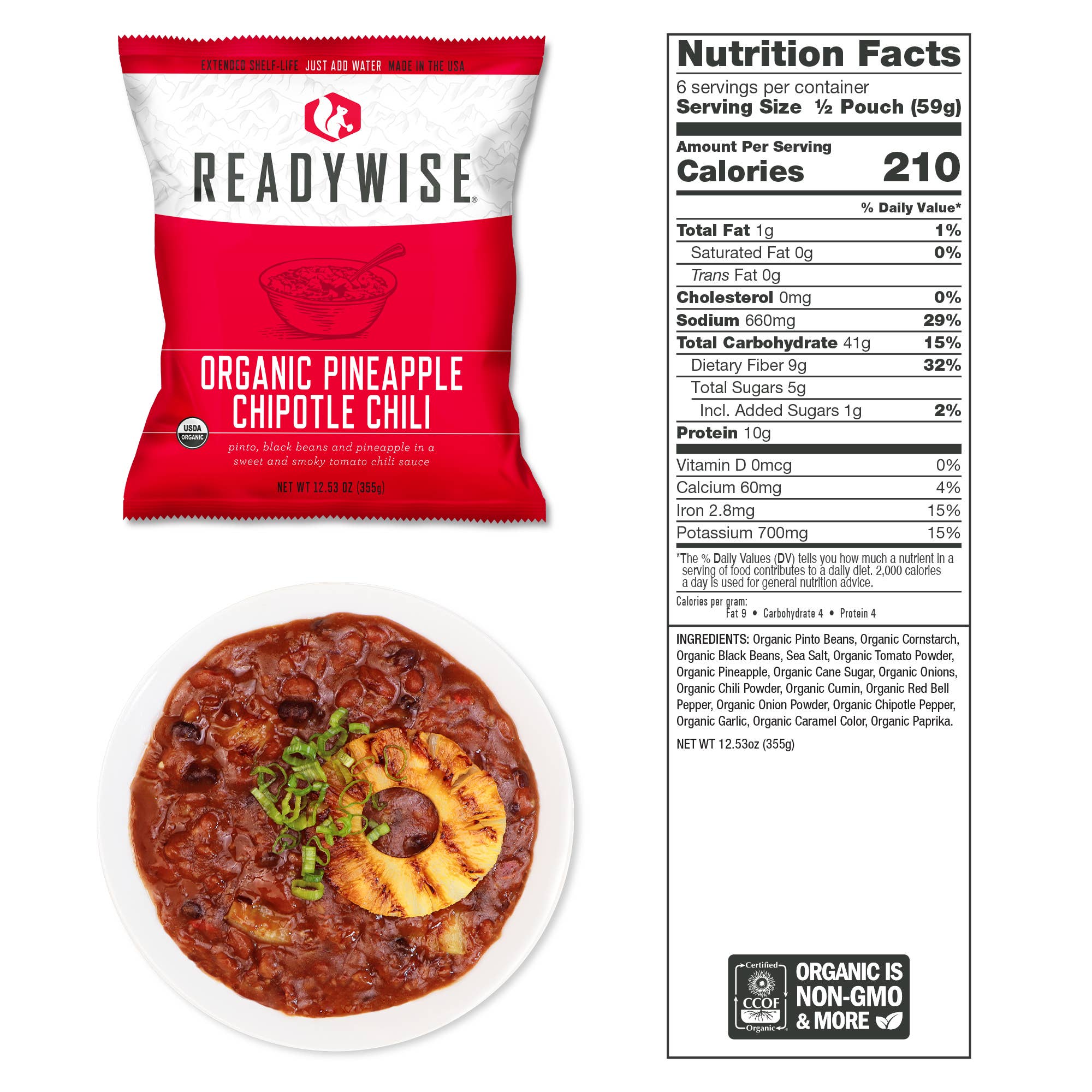 Ready Wise - Wholesale Food Storage Container - 90 Serving Organic Bucket4