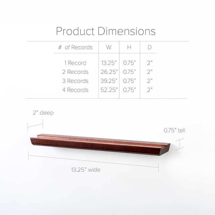 Well Made - Wholesale Wall Mounted Shelf - Vinyl Record Display Shelf3