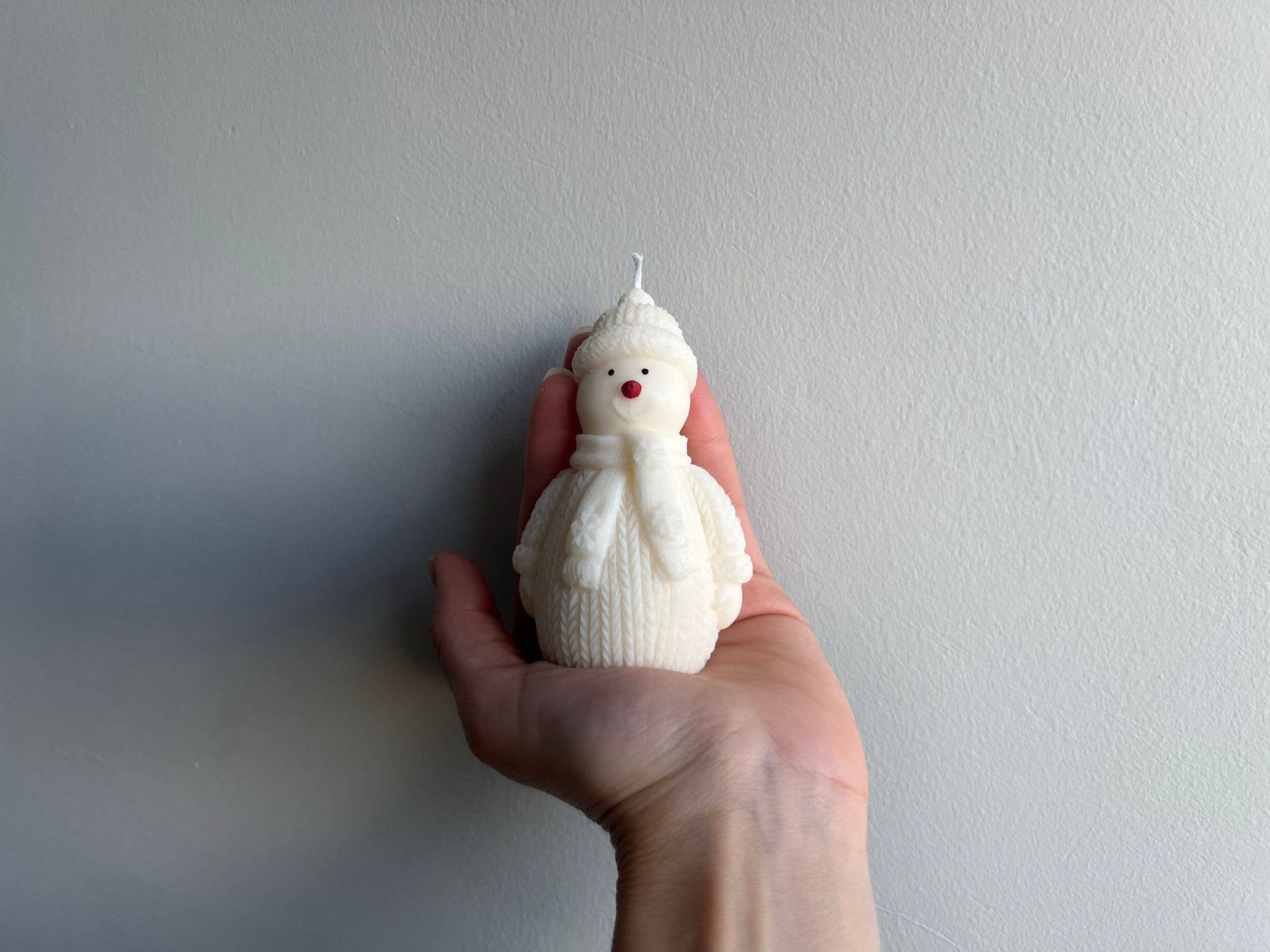 Kaze Creation Studio – wholesale Pelarljus – snögubbe ljus2