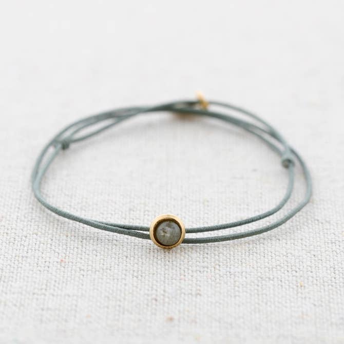 Double Elastic Steel Stone Bracelet for wholesale by Sonata