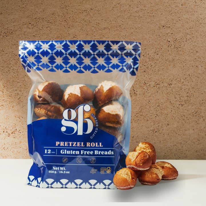 Gifted Breads - Wholesale Bread/Tortilla - Gluten-Free Bread - Pretzel Rolls - Â (GF & DF)