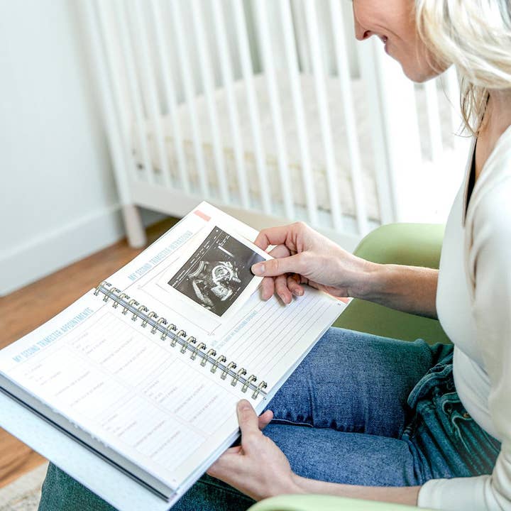 Studio Oh! - Wholesale Journal/Diary - Maternity - Bump for Joy: A Pregnancy Journal (Blue)