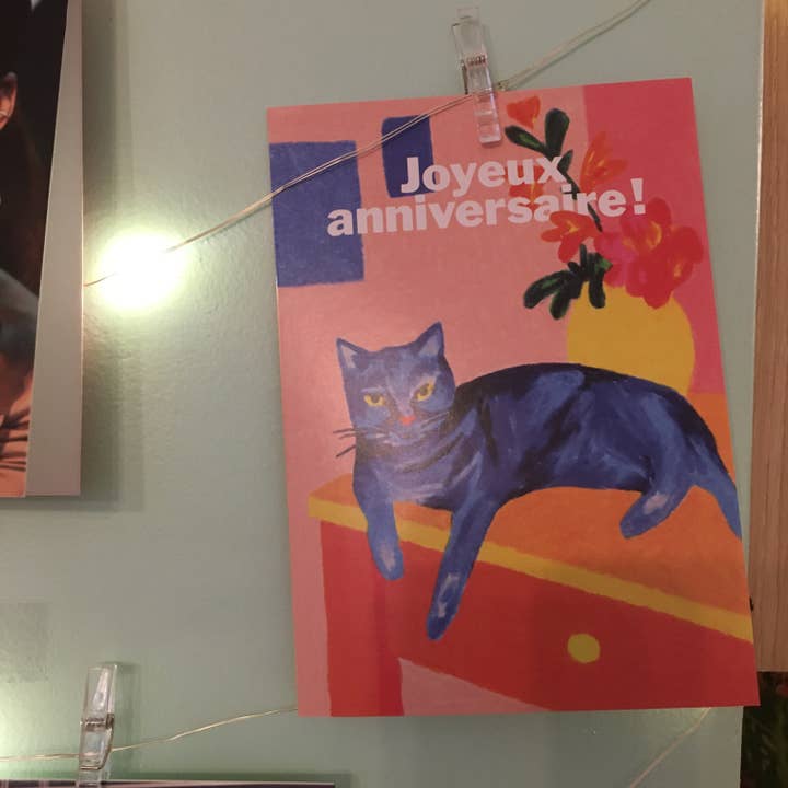 Fødselsdagskort for engroshandel hos Ecartez-vous