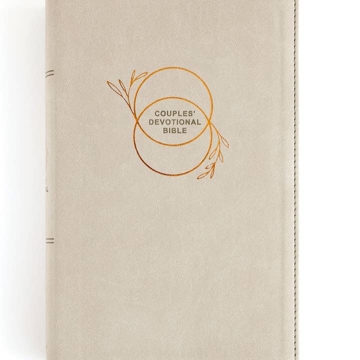 HarperCollins Christian Publishing - Wholesale Religion - NIV Couples' Devotional Bible Leathersoft, Stone1