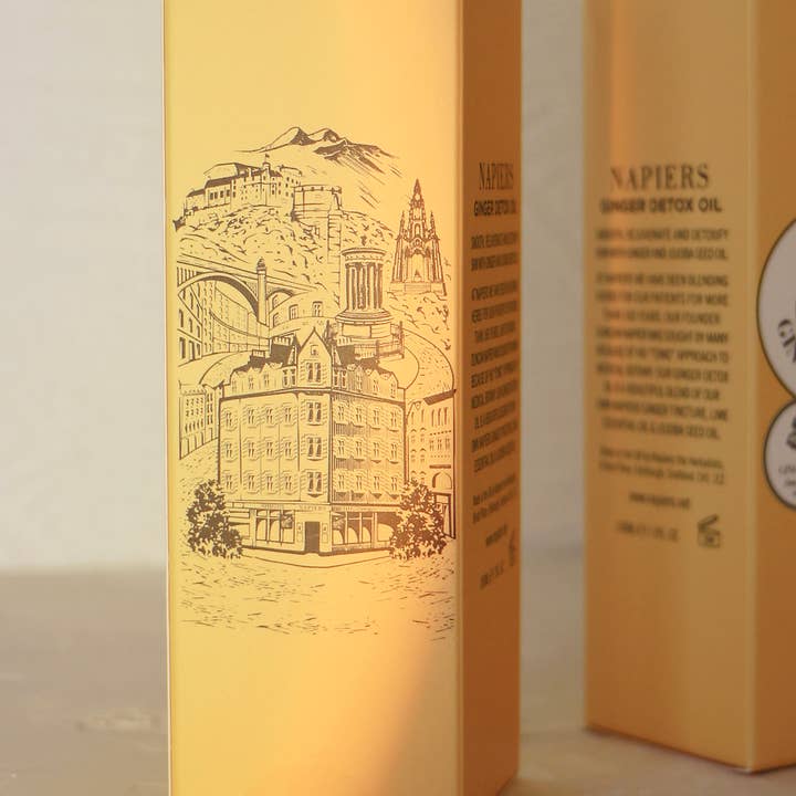 Napiers – wholesale Bath/body oil – Napiers Ginger Detox Oil2