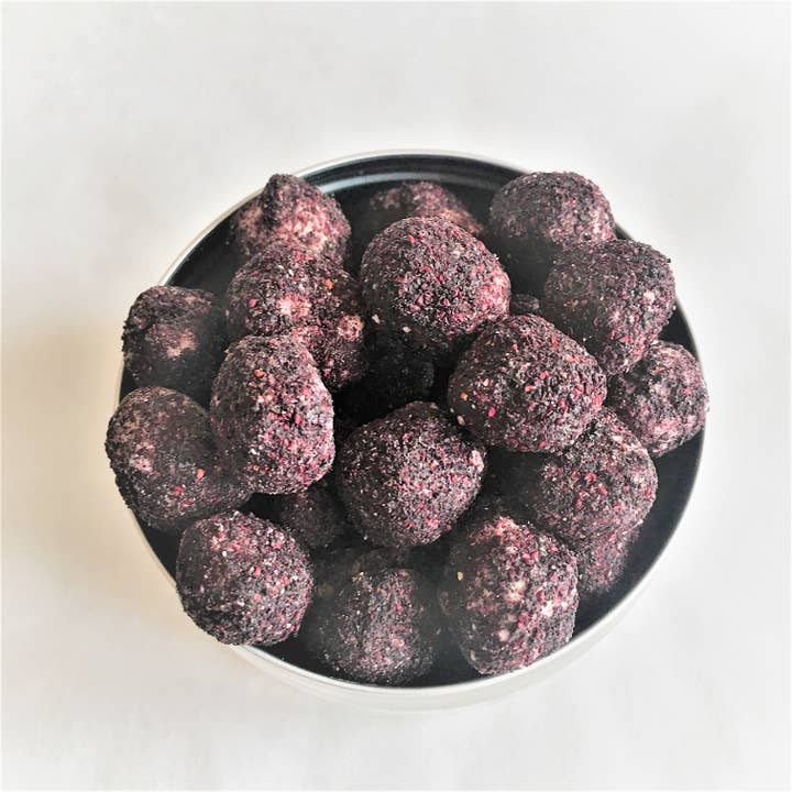 The Vegan Chocolates And Treats Co. - Wholesale Chocolate-covered sweets - Vegan Blueberry & Chocolate Covered Macadamia Nuts1