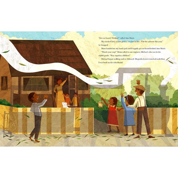 Scholastic - Wholesale Preschool Book (3-5) - All Aboard The Schooltrain: A Little Story From The Great Migration1