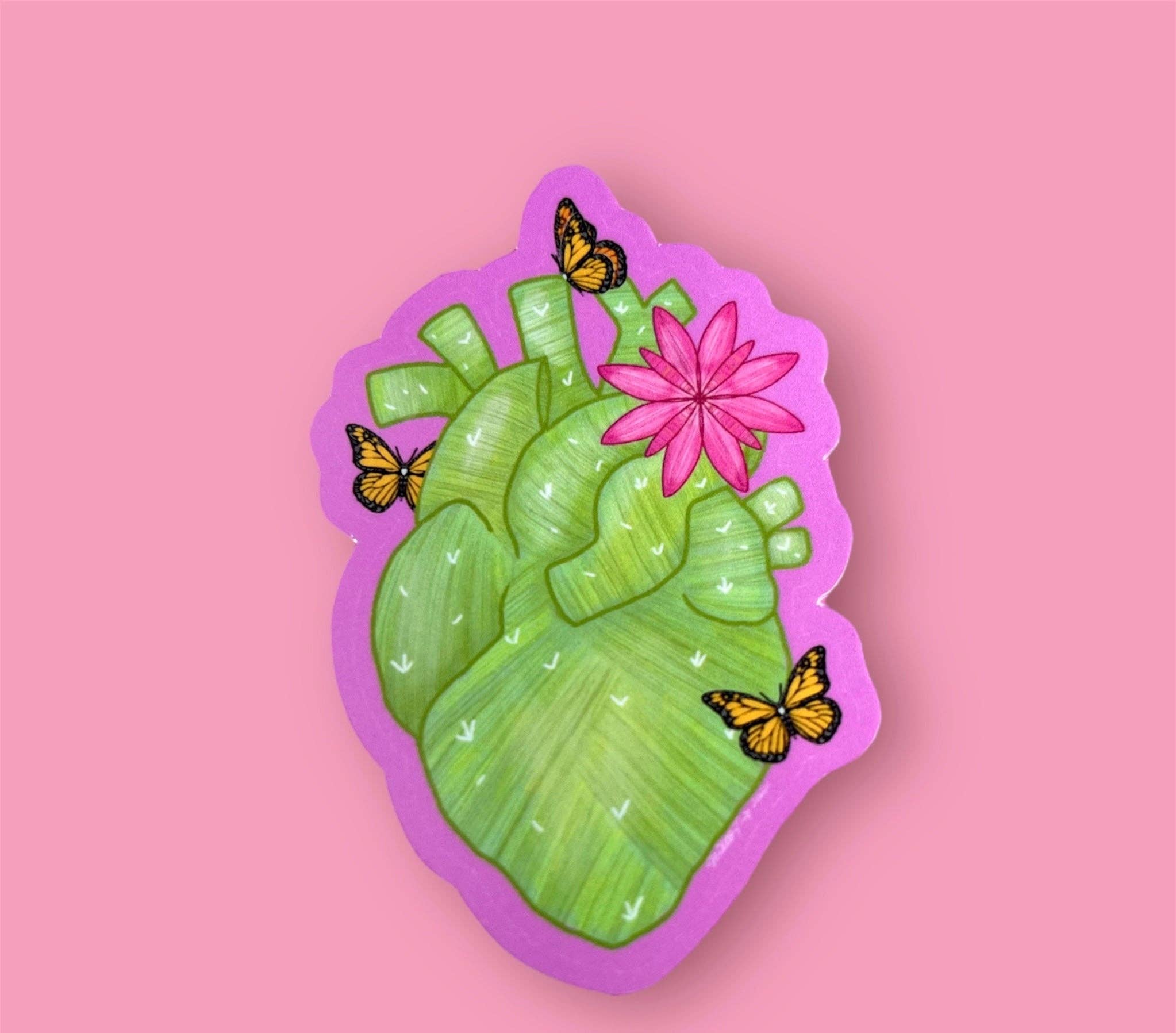 El Retoñito - Wholesale Sticker - Corazon de Nopal Sticker0