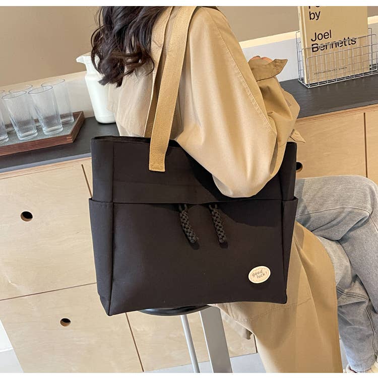 wandf - Wholesale Tote Bag - Women's - Large Capacity Canvas Fashion Women's Tote Bag Shoulder Bag13