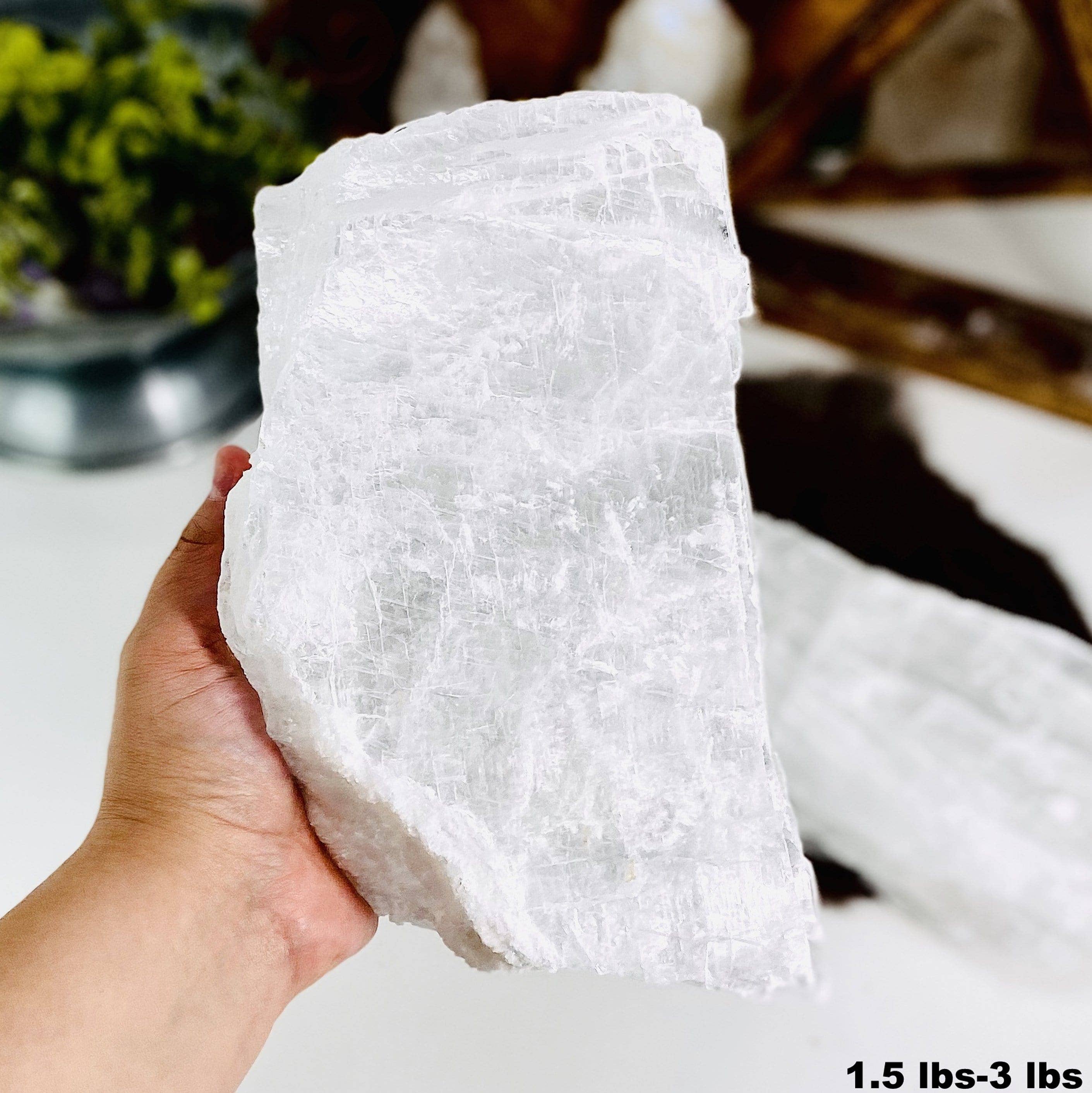 Rock Paradise - Wholesale Spiritual Stone/Crystal - Crystal Selenite Transparent Slabs - By Weight4