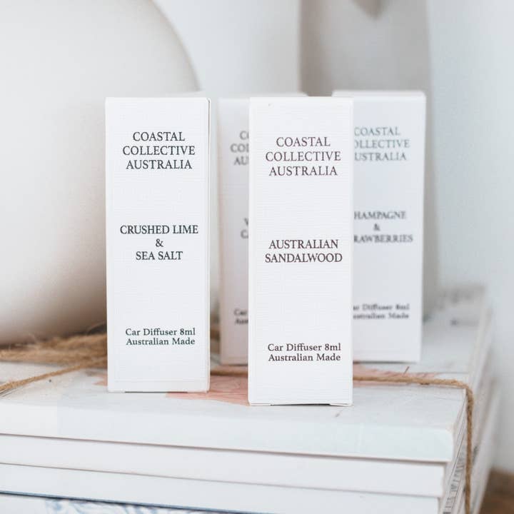 Coastal Collective Australia - Wholesale Car Freshener - Unisex - AUSTRALIAN SANDALWOOD Car Diffuser