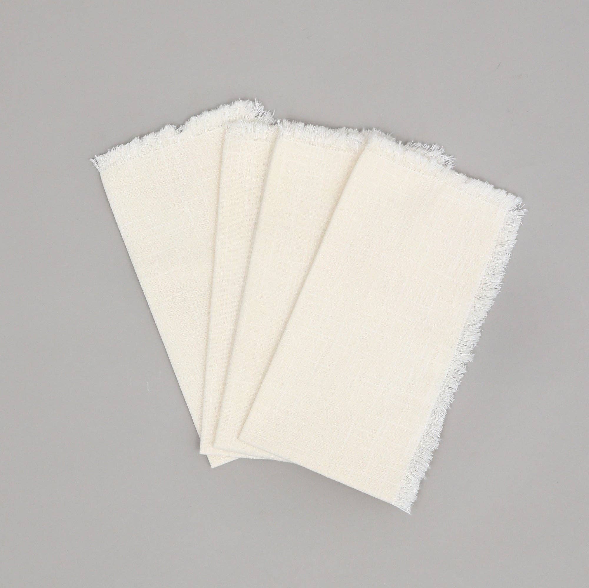 ExpoBazaar - Venta al por mayor Servilletas de tela - Servilletas de Cena | Juego de Manteles de Algodón Premium de 4, 20x20"8