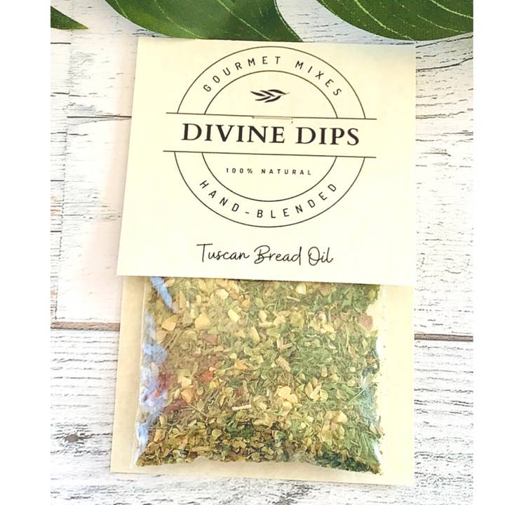 Divine Dips - Wholesale Dip - Tuscan Seasoning Dip Mix & Oil Blend