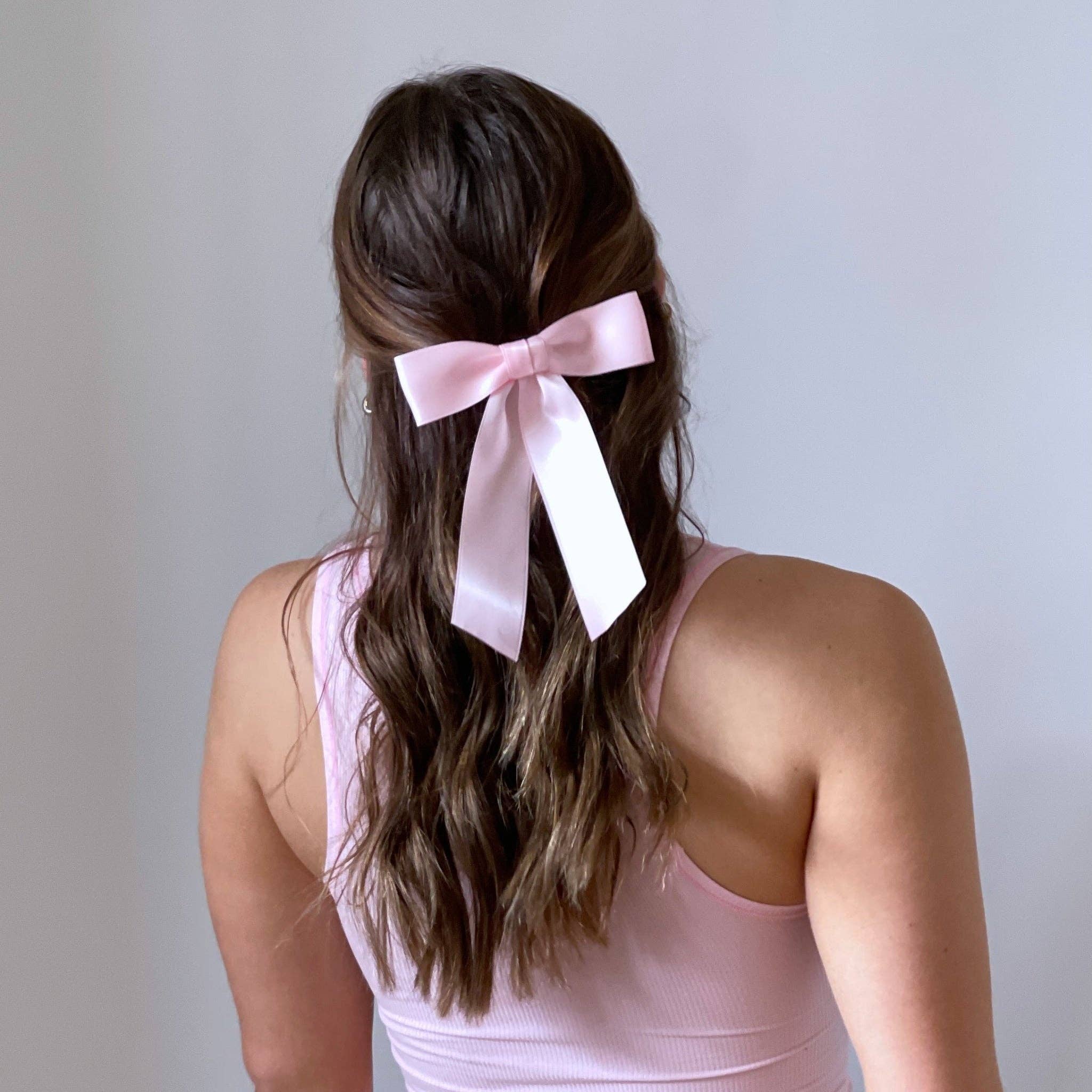 Your Final Touch - Wholesale Hair Bow - Kids - Zoe Petite Satin Bow5