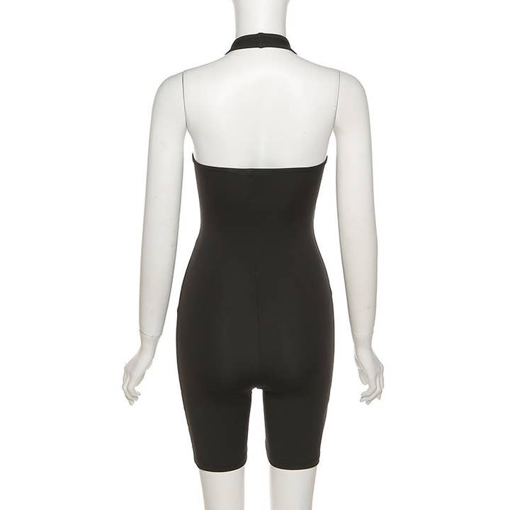 MB Fashion Wholesale - Wholesale Unitard - Women's - MB FASHION HALTER NECK YOGA JUMPSUIT 2542R9