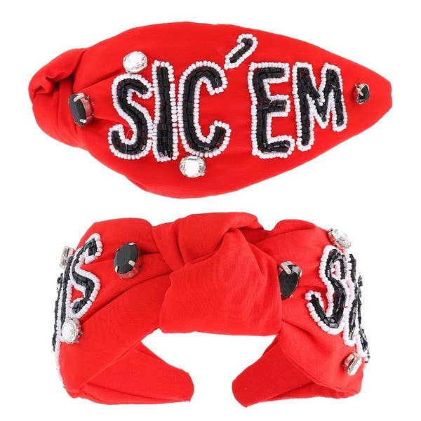 anbfashion – wholesale Pannband - Dam – SPELDAGS PÄRLBAND MED STIC'EM KNUTET PANNBAND H128360