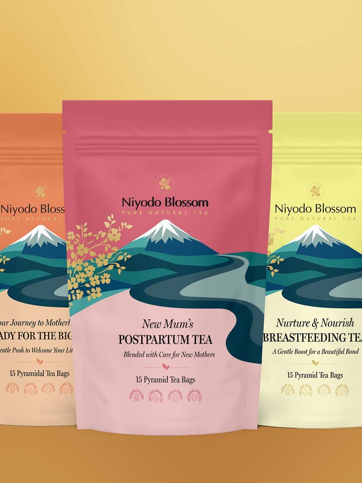 Moederschap Essentiële Theecollectie voor wholesale door Niyodo Blossom