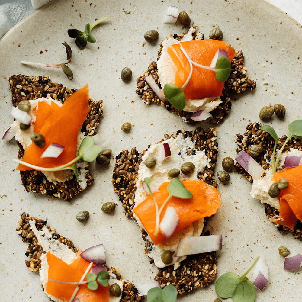 Eve's Crackers - Wholesale Crackers - Black Sesame Seed Crackers3