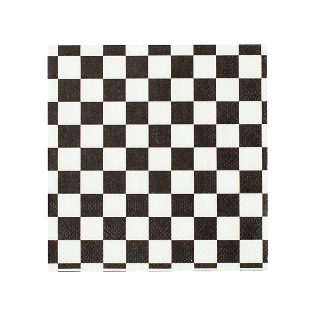 Jollity & Co. + Daydream Society – Großhandel Einweg-Serviette – Check It! Große Servietten – 16 Stück – 11 Farbauswahlen9