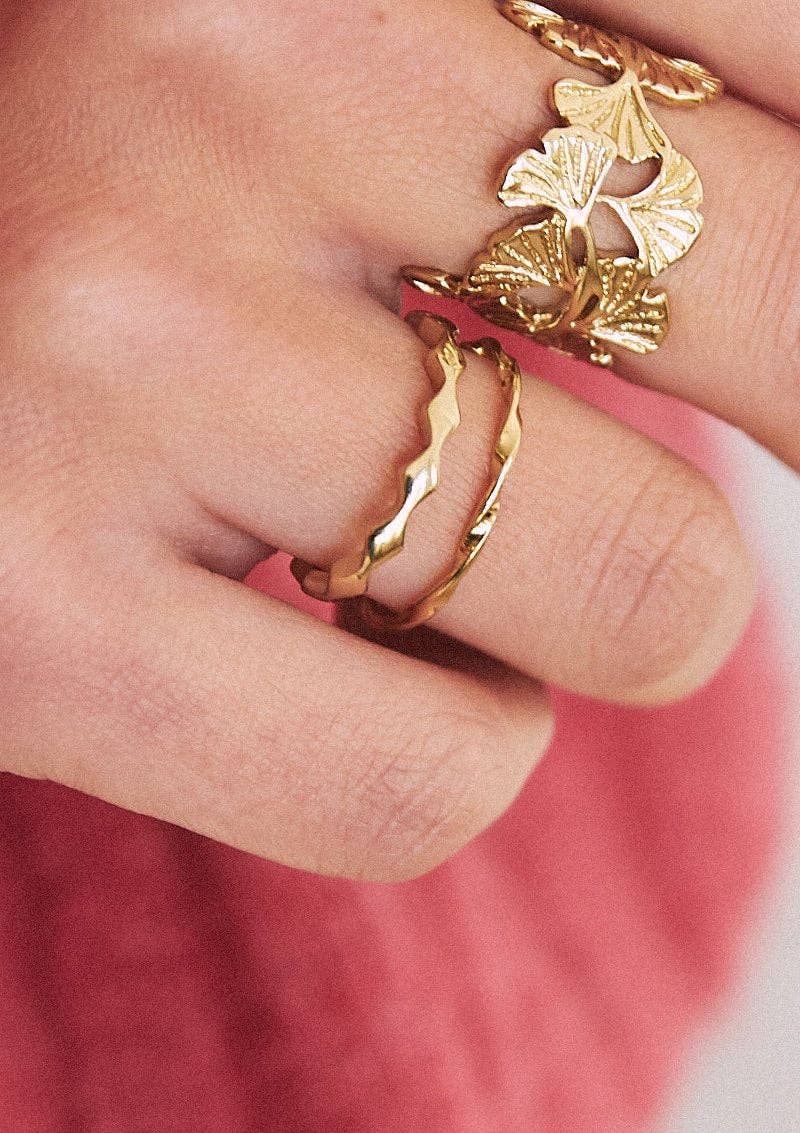 Waekura - Wholesale Band/Stacked Ring - Alisa ring1