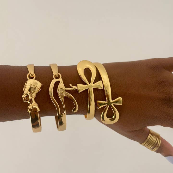 Moon Goddess – wholesale Smycken – Forntida Gudinna Egyptiskt Armbandset5