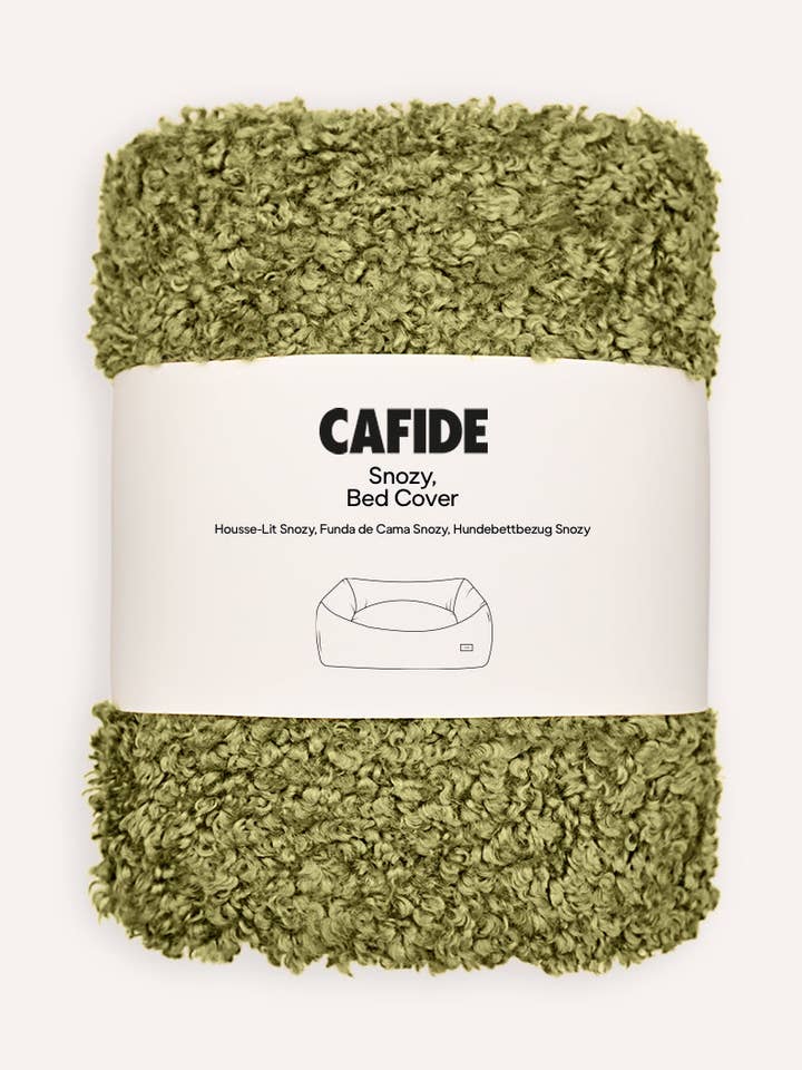 Green Snozy Sherpa Bed Cover for wholesale by CAFIDE
