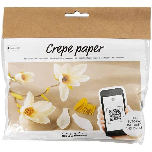 Mini Craft Kit: Crepe Paper - Magnolia Branch Mini Craft Kit: Crepe Paper - Magnolia Branch
