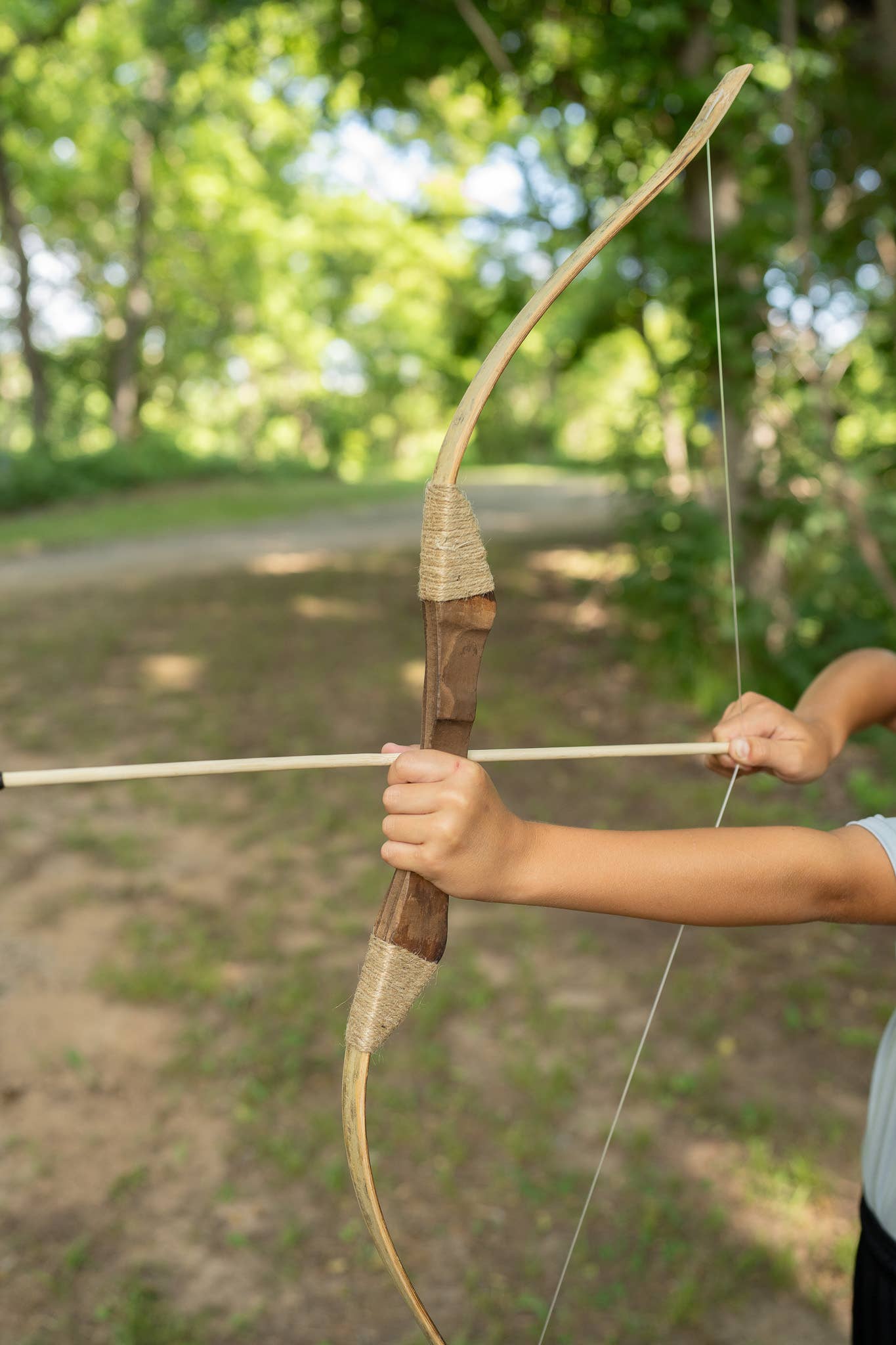 Pawnee Bill’s - Vendita all'ingrosso Giocattolo in legno - Bambini - Arco in legno con faretra3