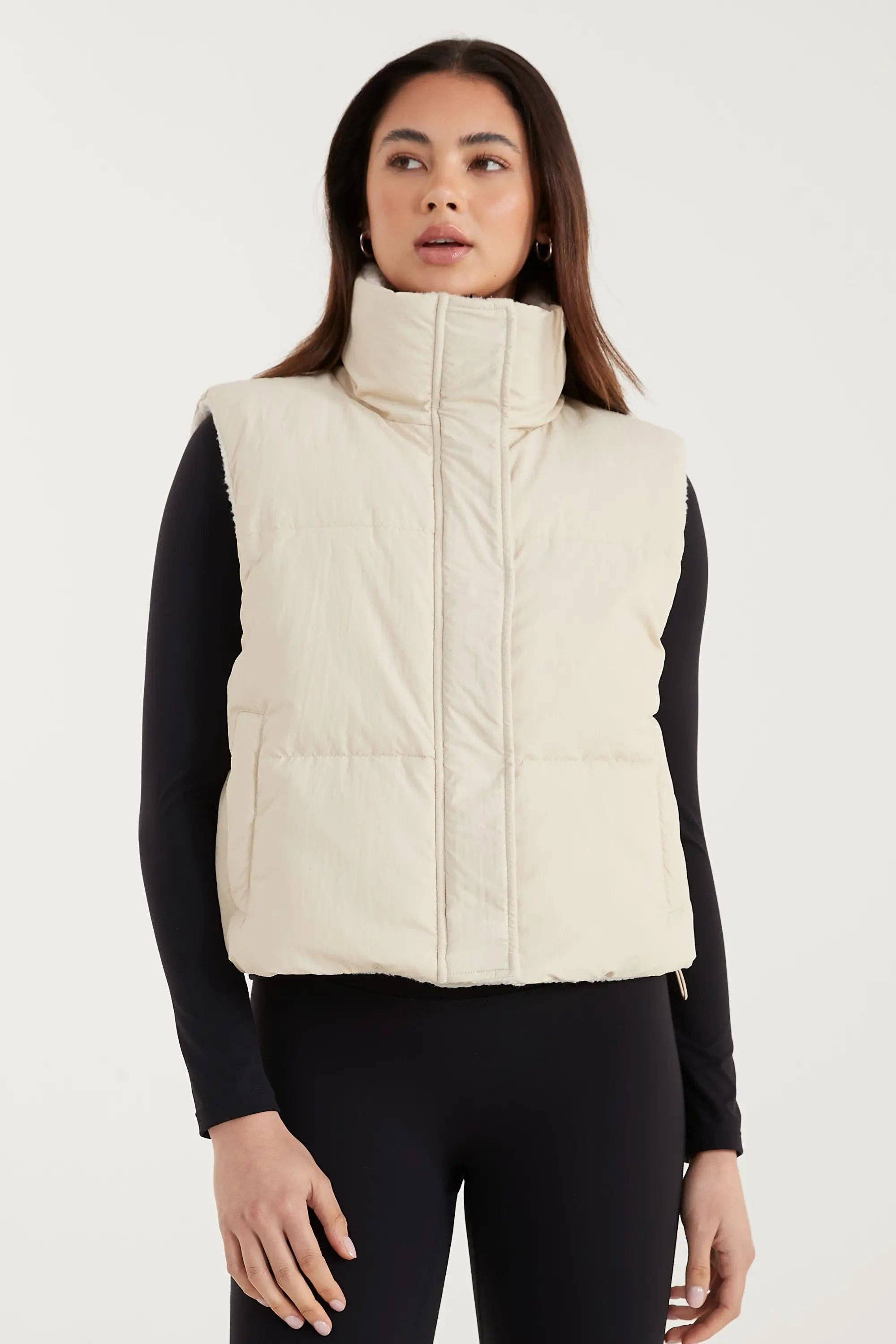 24ss SEE SEE “REVERSIBLE PUFF VEST 24ss SEE SEE “REVERSIBLE PUFF VEST