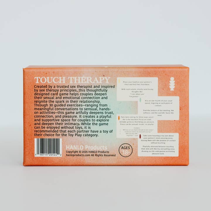 Touch Therapy - Wholesale Card Game - Touch Therapy - A Sexual Card Game for Couples1