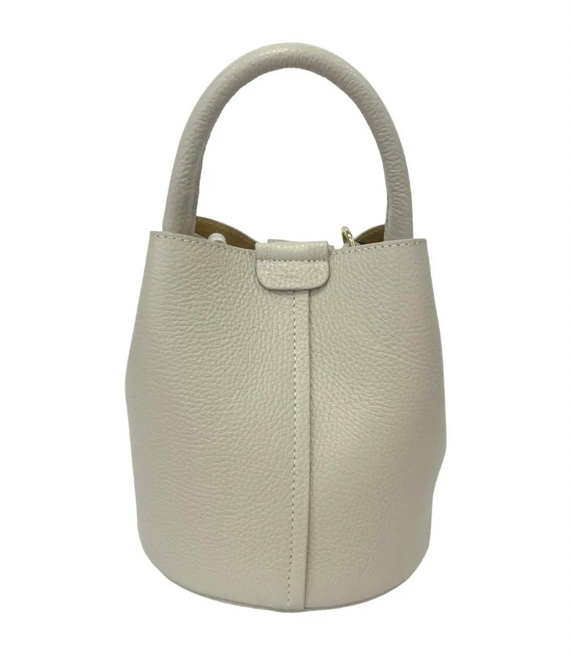 Two Amicis - Vente Sac à main avec poignée sur le dessus – femme - Whimsy - Petit sac seau en cuir avec poignée supérieure0