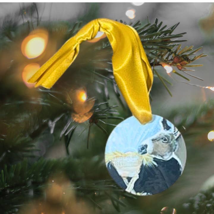 Christmas Ornament - Be Near Me Donkey for wholesale by From The Heart Art