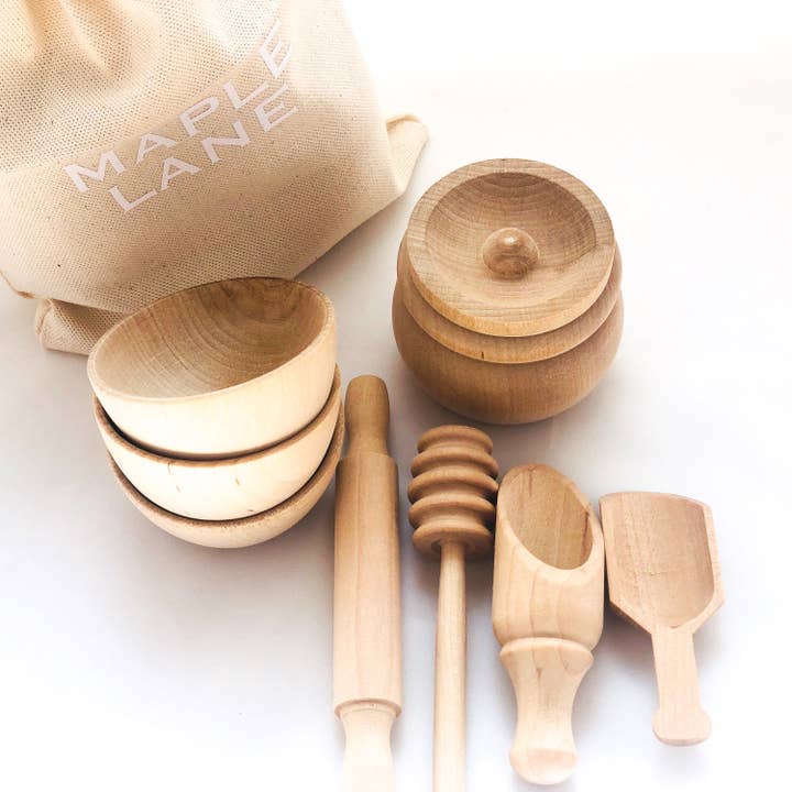 Montessori Scoop and Transfer Set for wholesale by Maple Lane