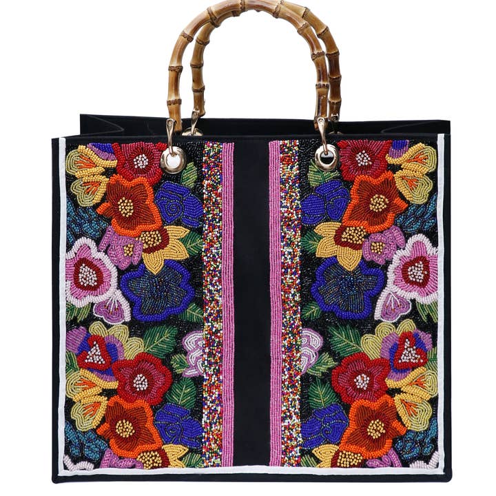 Tiana Designs - Wholesale Tote Bag - Women's - CD BH 370 - Vertical Design / Multi