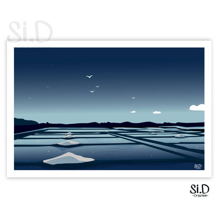 Noite de Marais - Guérande por atacado de Si.D