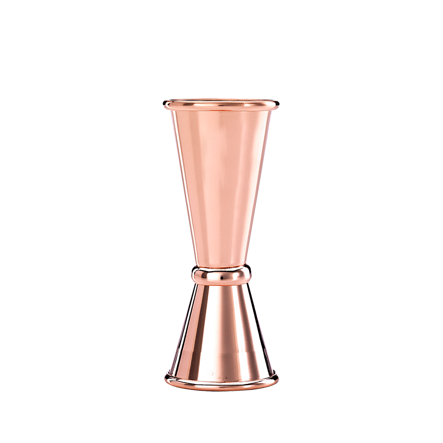 Barfly Mixology Gear & Mercer Culinary - Wholesale Jigger - Barfly Japanese Style Jigger, 1 oz x 1-1/2 oz, Copper1