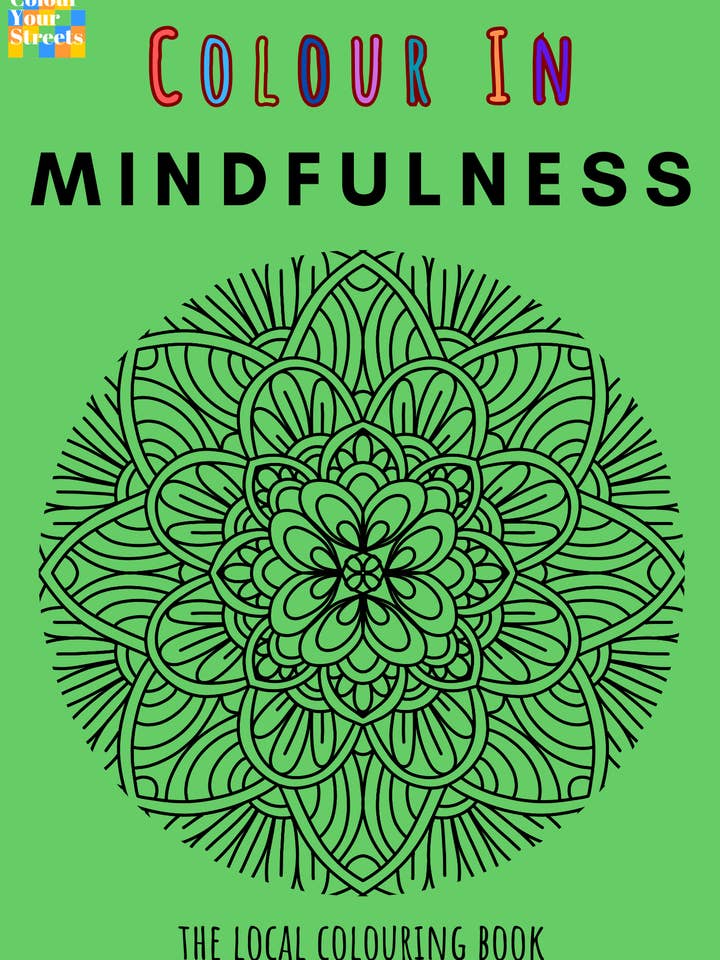 Mindful Colouring Book (A4) for wholesale by Colour Your Streets
