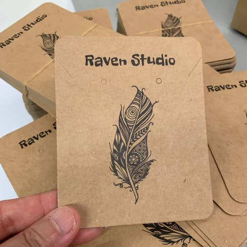 Zakka - Vente Supports et présentoirs à bijoux - Cartes personnalisées pour bijoux avec logo, toutes tailles et formes6