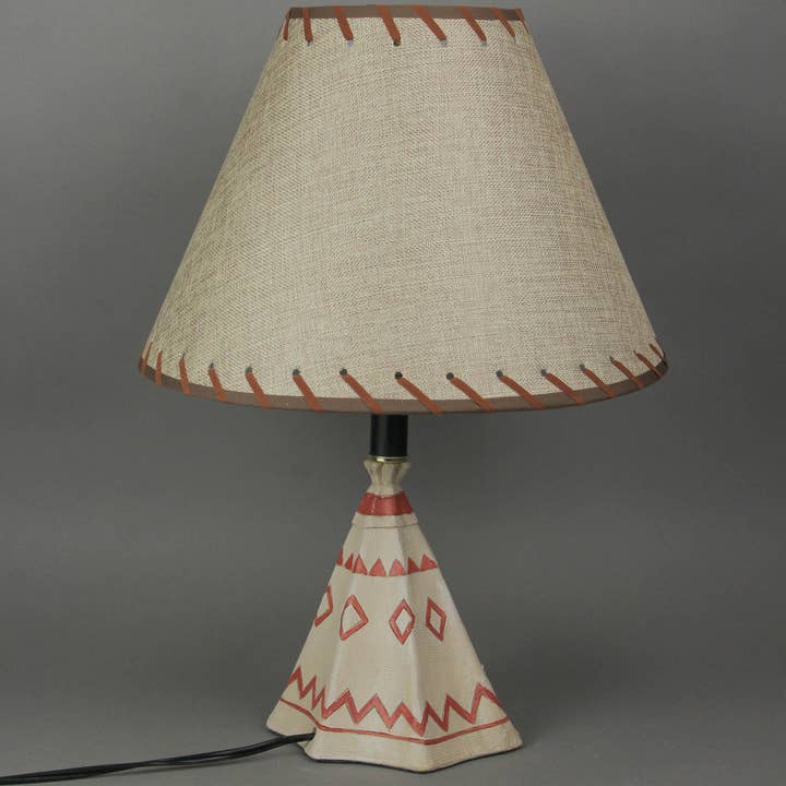 Zeckos - Wholesale Accent/desk lamp - Mama Bear Reading Book To Cub in Teepee Tent Table Lamp3