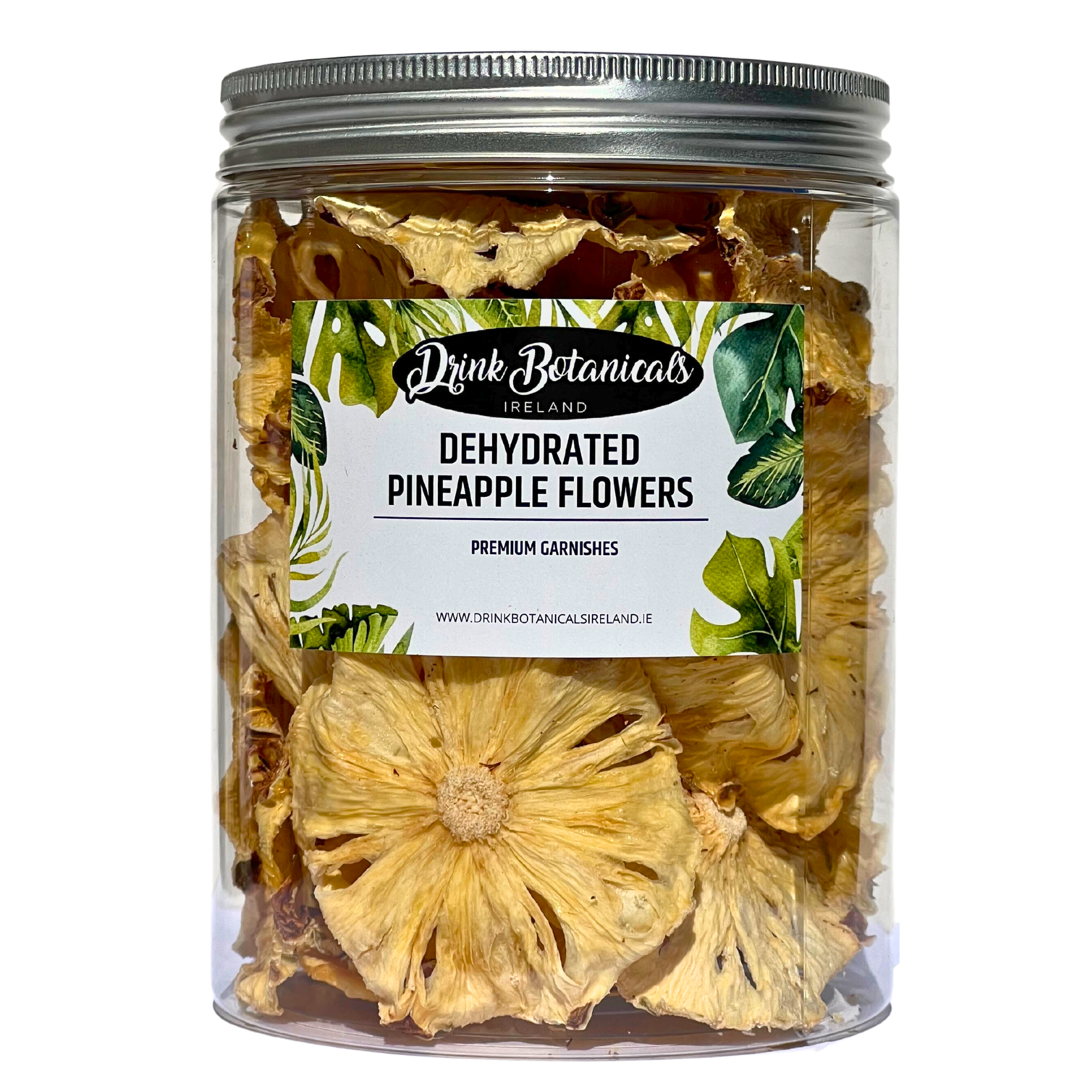 Drink Botanicals Ireland - Wholesale Dried/Dehydrated Fruit - Dried Pineapple Flower Slices2