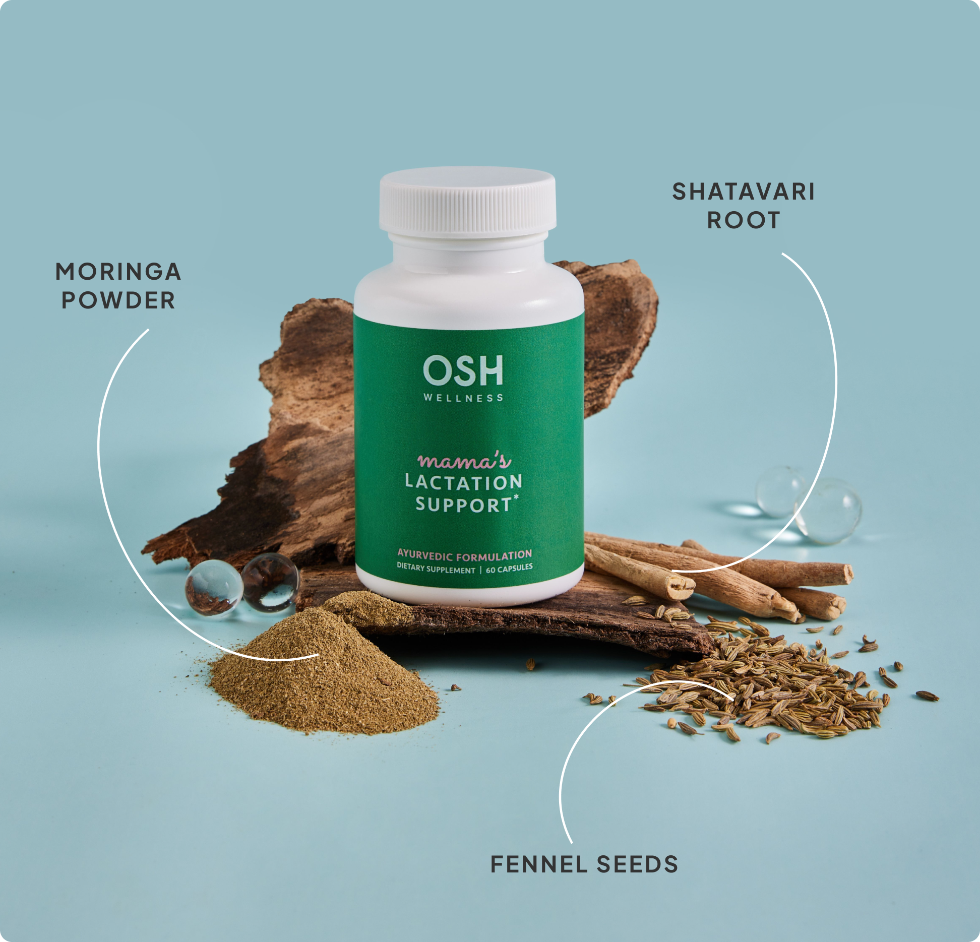 Osh Wellness - Ayurvedic Wellness - Wholesale Oral Supplement/Vitamin - Organic Lactation Support2