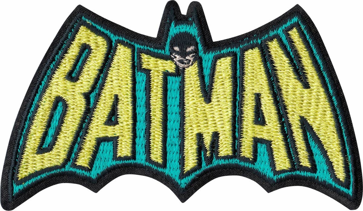 Square Deal Recordings & Supplies - Wholesale Patch - Patch - Batman - Retro Winged Logo - 3.5"0