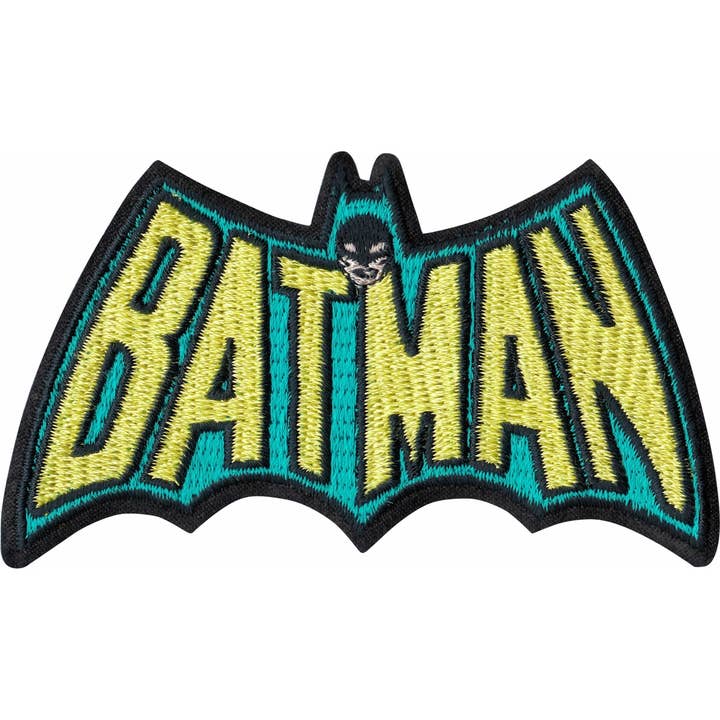Square Deal Recordings & Supplies - Wholesale Patch - Patch - Batman - Retro Winged Logo - 3.5"