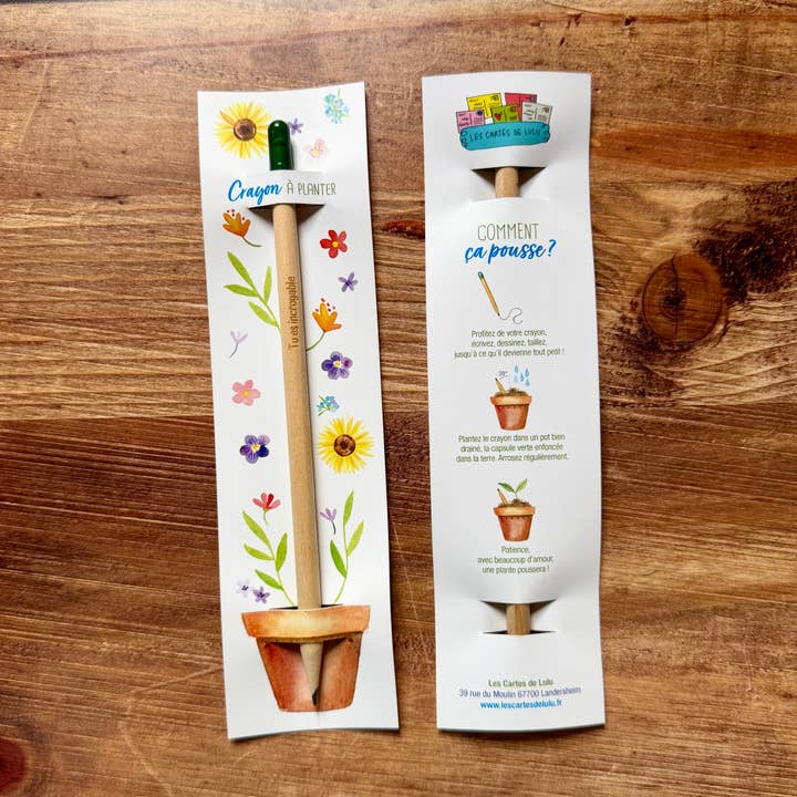 Pflanzbarer Stift und andere Ergebnisse für sprout bleistift im Großhandel. Kostenlose Rücksendungen und 60-Tage-Zahlungsziel auf Faire im Trend auf Faire.