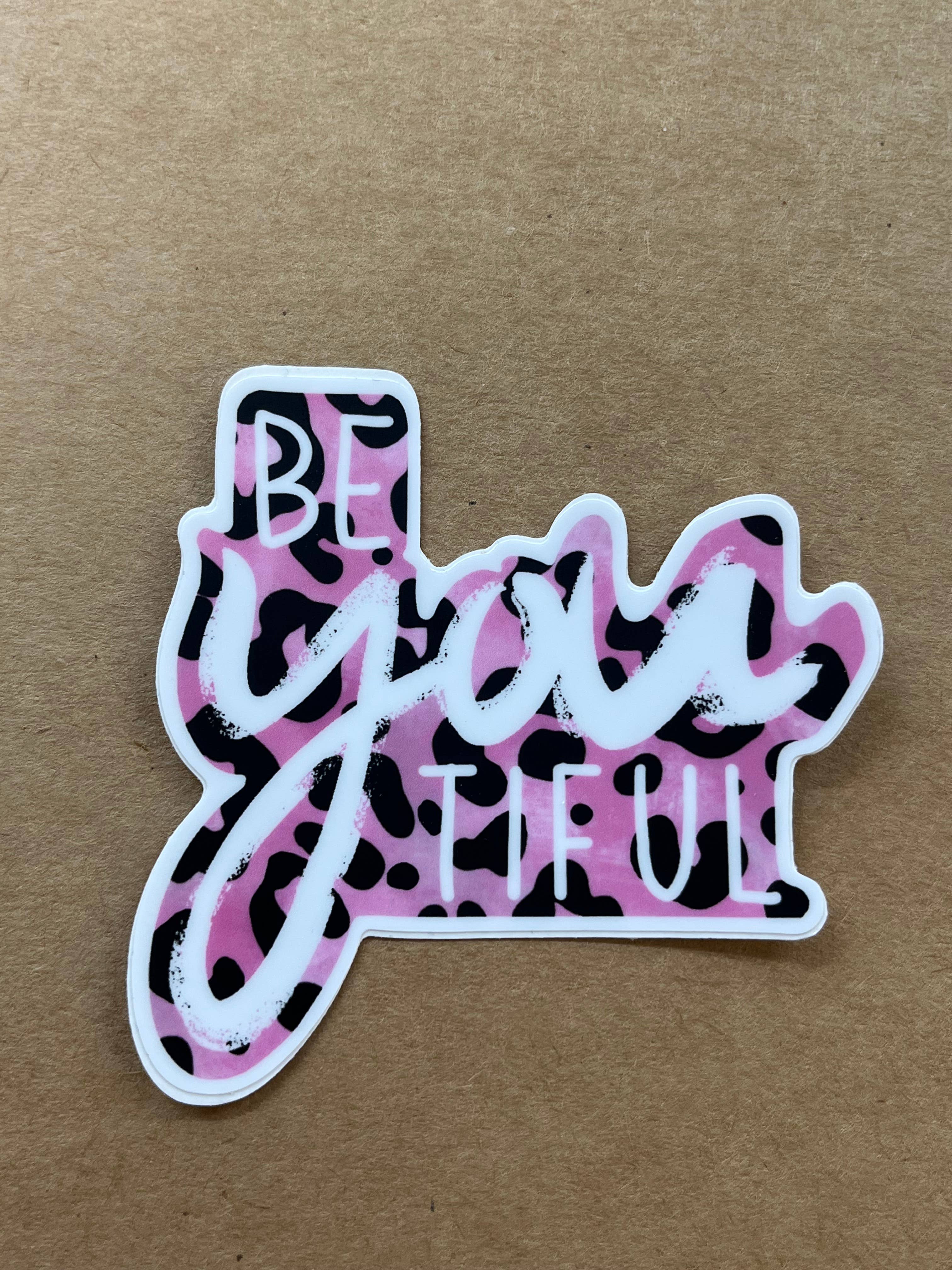 ON THE GO Studio - Wholesale Sticker - Be You Tiful Sticker2