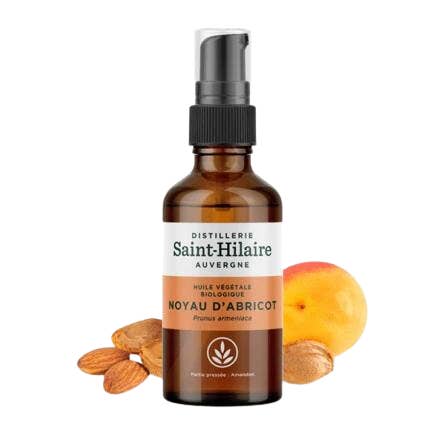 Aceite vegetal orgánico de albaricoque - botella de 50 ml - Saint-Hilaire para venta al por mayor de Ecohesens