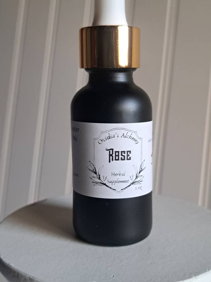Rosentinktur 1 oz för wholesale av Ovidia's Alchemy
