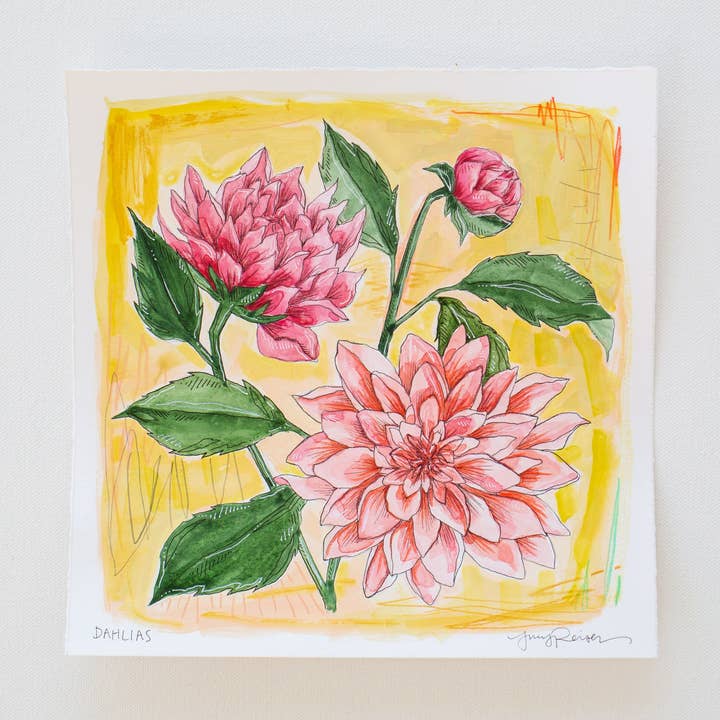 Dahlia for wholesale by Lucy Reiser Fine Art