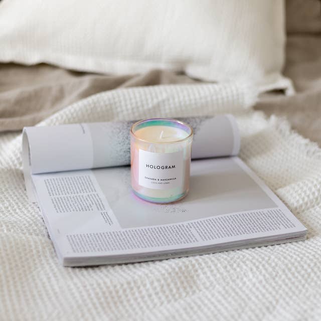 Louis and Lewis - Wholesale Jar/Filled Candle - Hologram Candle