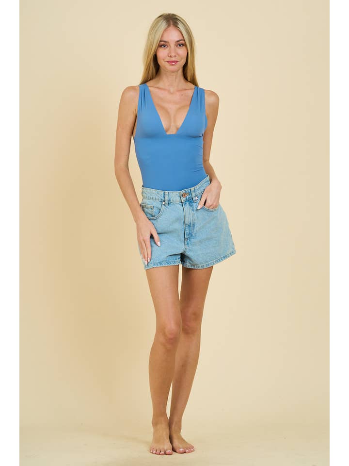 BLU DENIM 10270 - BODY A V PROFONDO in vendita all'ingrosso su Faire